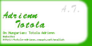 adrienn totola business card